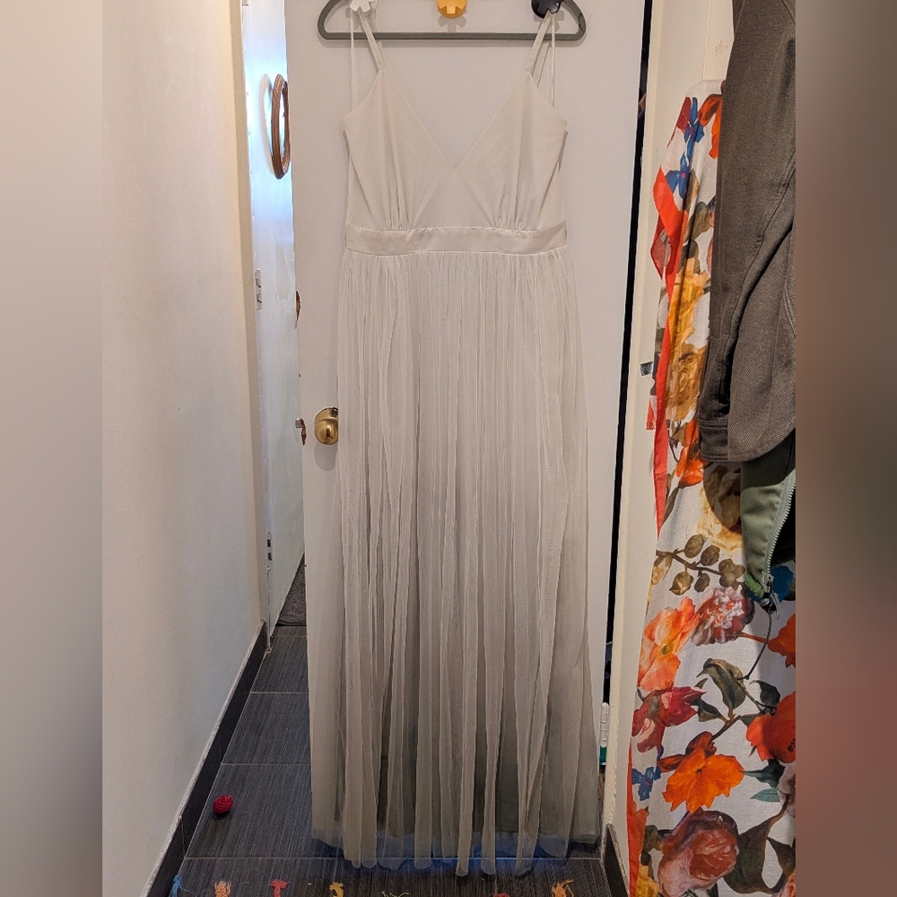 Elegant White  Dress
